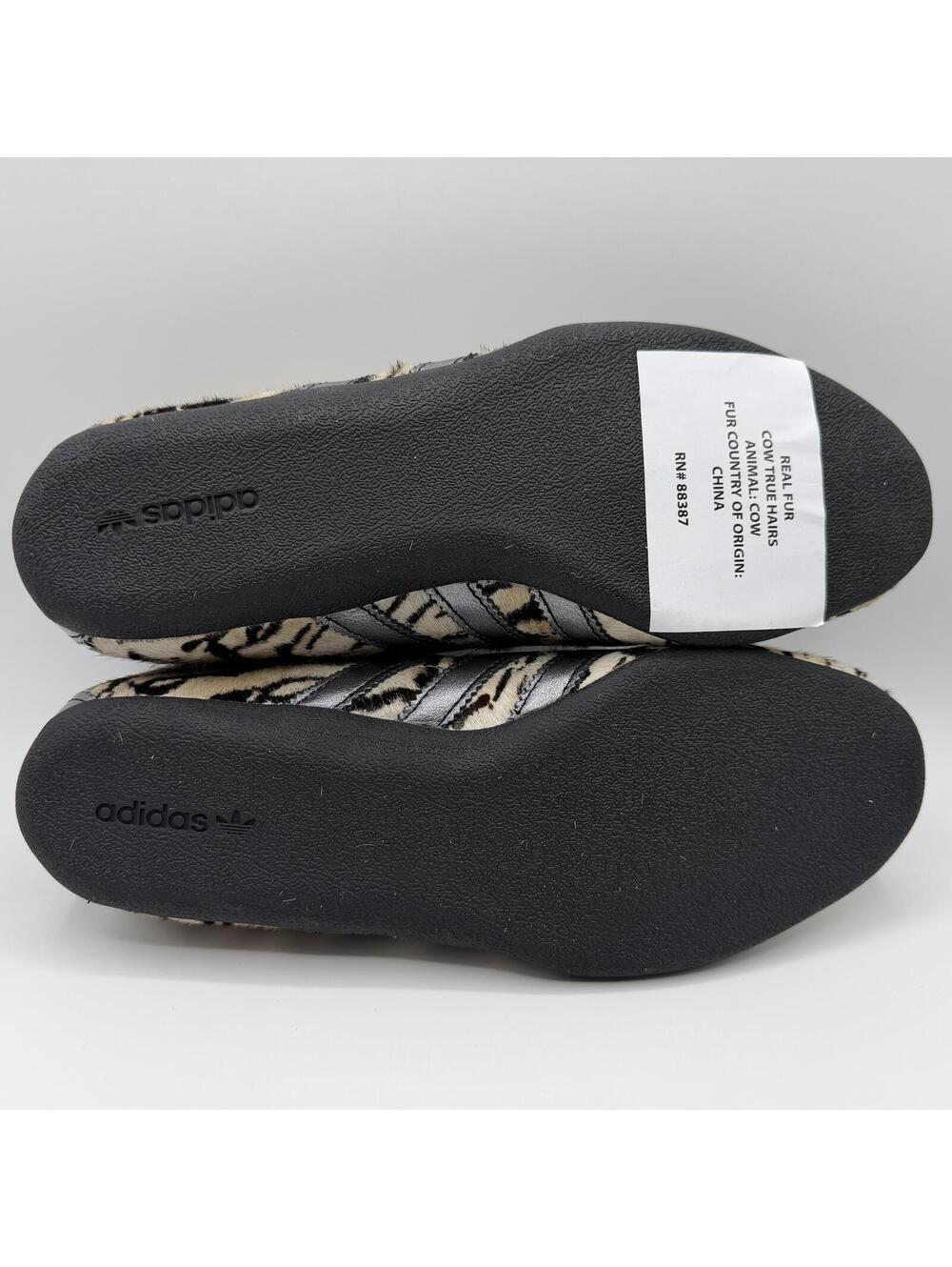 adidas Originals Tokyo Women Shoes Zebra Print KI4173 Off White Core Black Sz 7 - Picture 4 of 12